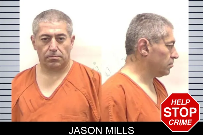 Jason Mills mugshot
