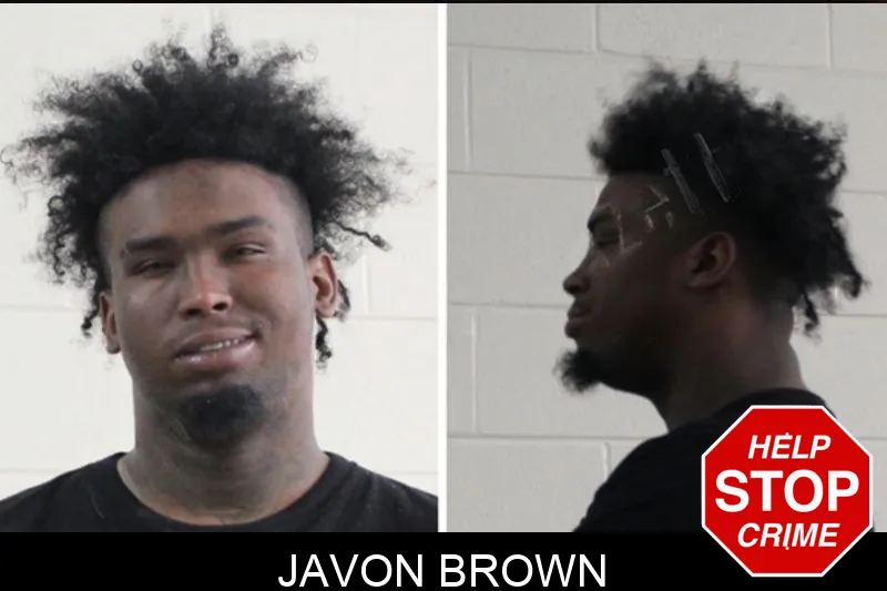 Javon Brown mugshot