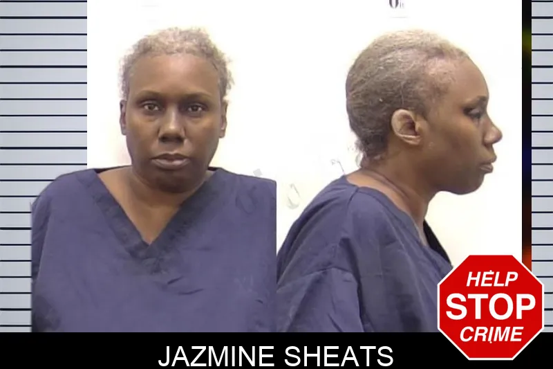 Jazmine Sheats Mugshots