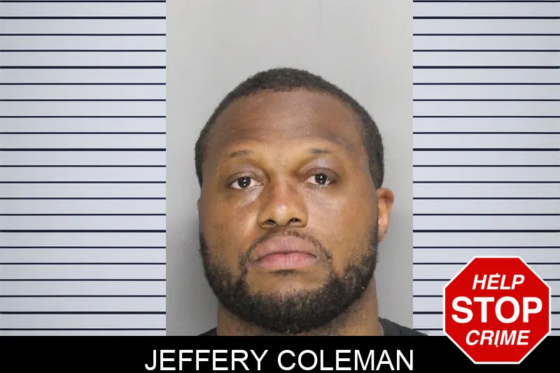 Jeffery Coleman Mugshots