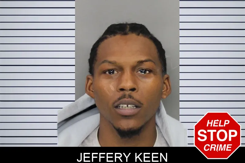 Jeffery Keen mugshot