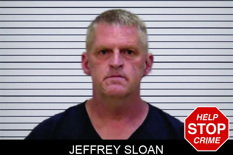 Jeffrey Sloan mugshot