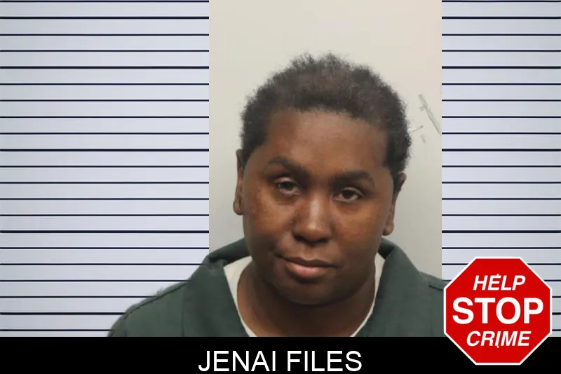 Jenai Files mugshot