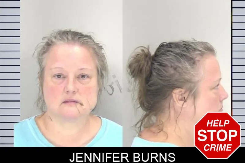 Jennifer Burns Mugshots