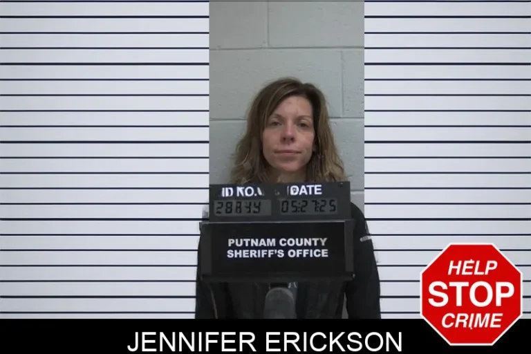 Jennifer Erickson mugshot – Putnam County , Georgia Jennifer Erickson