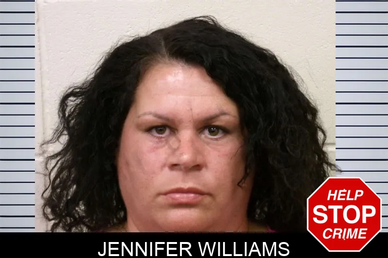 Jennifer Williams Mugshots