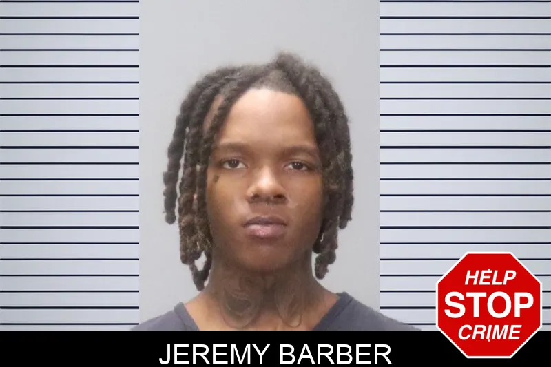 Jeremy Barber mugshot