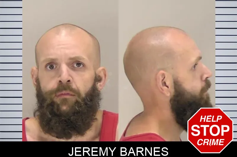 Jeremy Barnes Mugshots