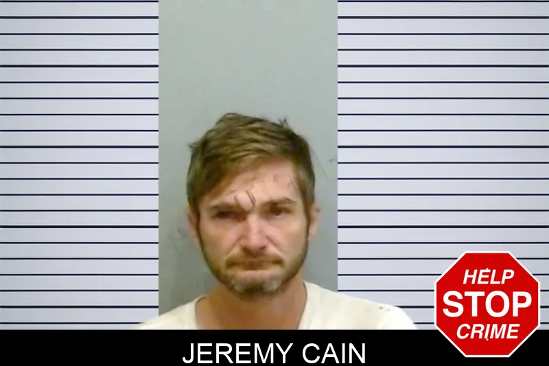 Jeremy Cain Mugshots