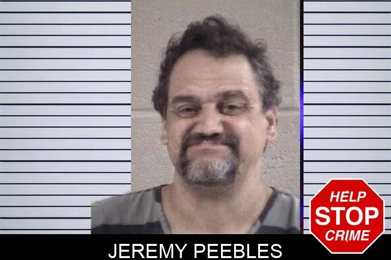 Jeremy Peebles Mugshots