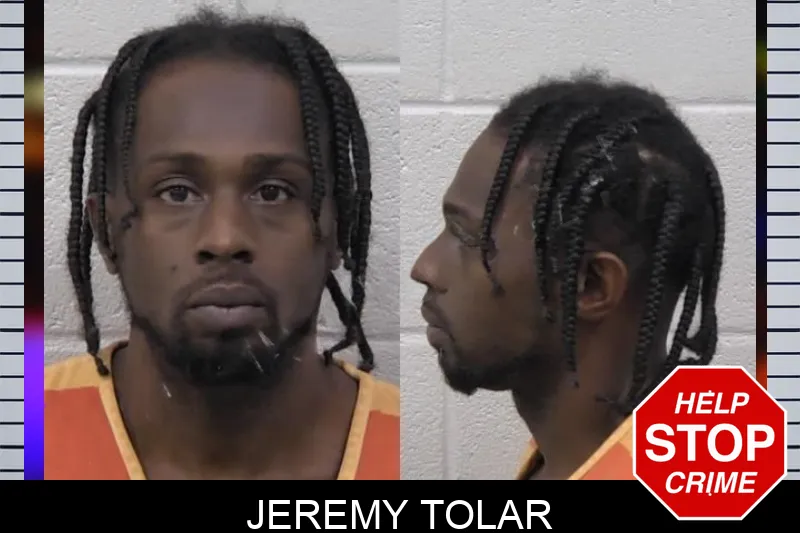 Jeremy Tolar mugshot