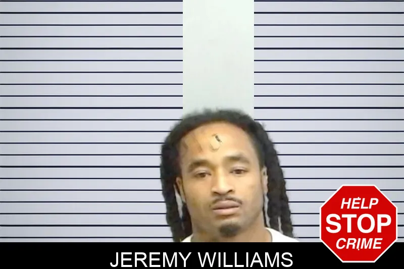 Jeremy Williams mugshot
