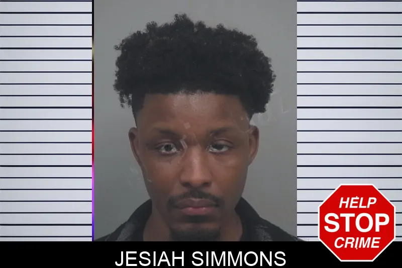 Jesiah Simmons mugshot