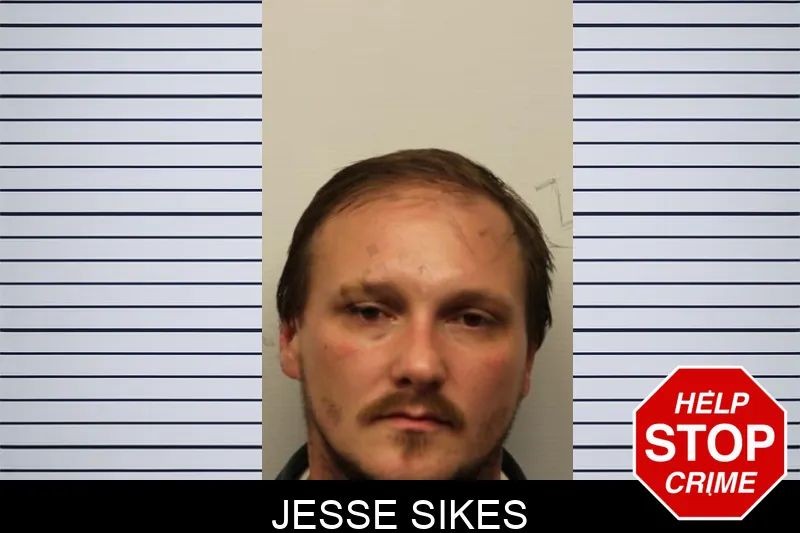 Jesse Sikes mugshot