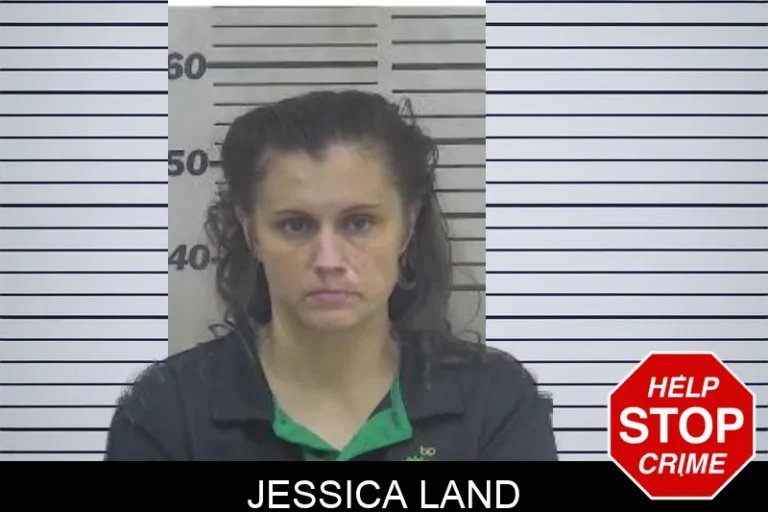 Jessica Land mugshot – Coffee County , Georgia Jessica Land