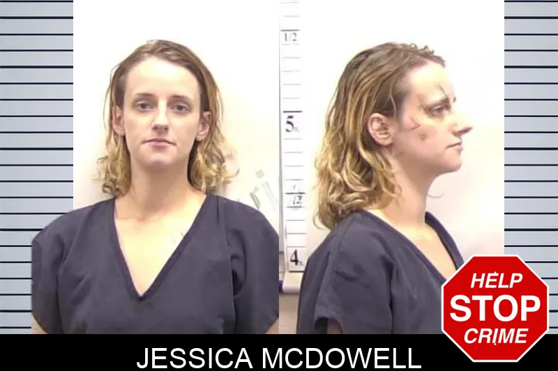 Jessica McDowell Mugshots