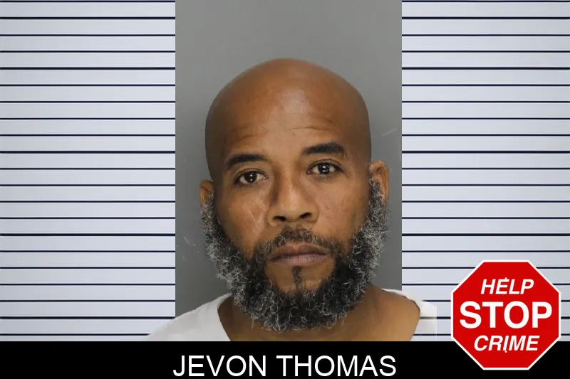 Jevon Thomas mugshot
