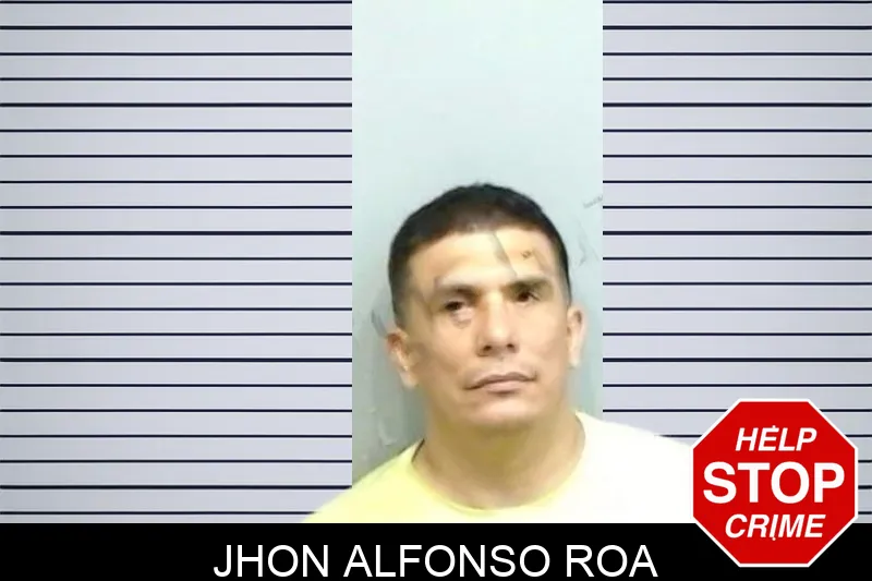 Jhon Alfonso Roa mugshot