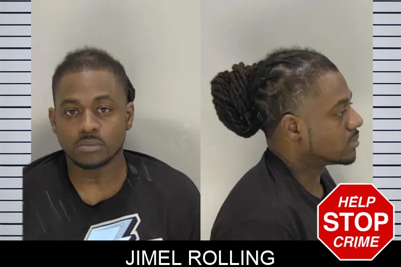 Jimel Rolling Mugshots