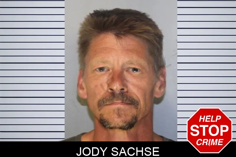 Jody Sachse mugshot