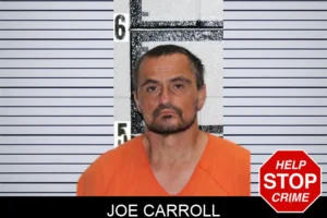 Joe Carroll mugshot