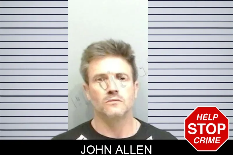 John Allen mugshot