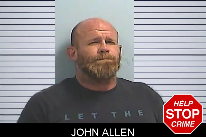 John Allen mugshot
