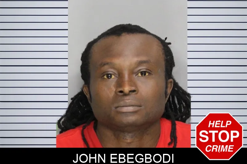 John Ebegbodi Mugshots