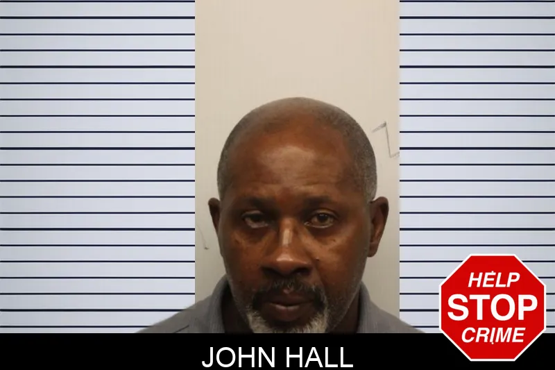 John Hall mugshot