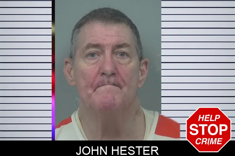 John Hester mugshot