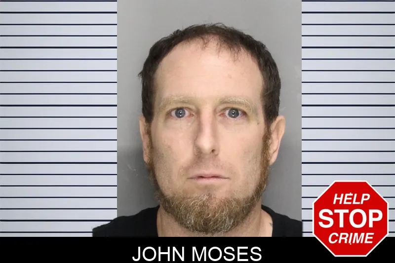 John Moses mugshot
