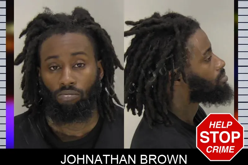 Johnathan Brown mugshot