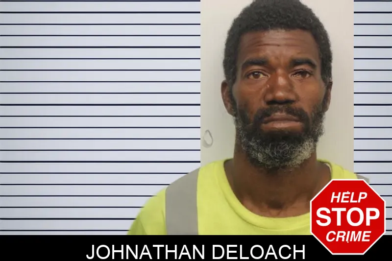 Johnathan Deloach mugshot
