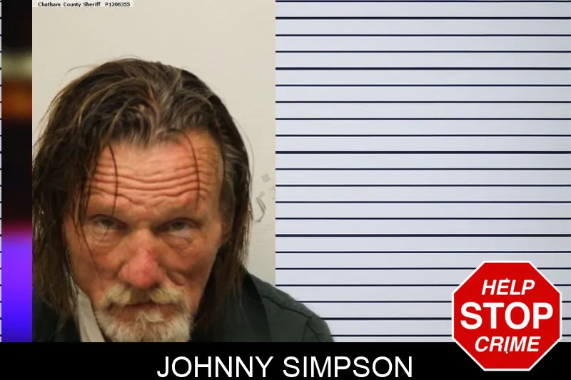 Johnny Simpson Mugshots