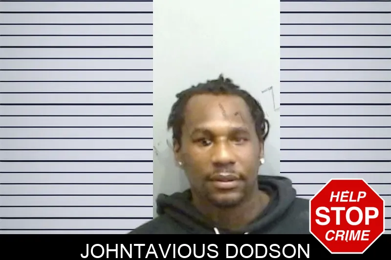 Johntavious Dodson mugshot