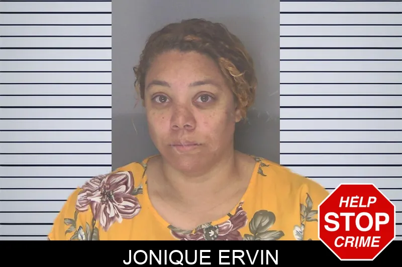 Jonique Ervin Mugshots