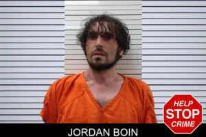 Jordan Boin mugshot
