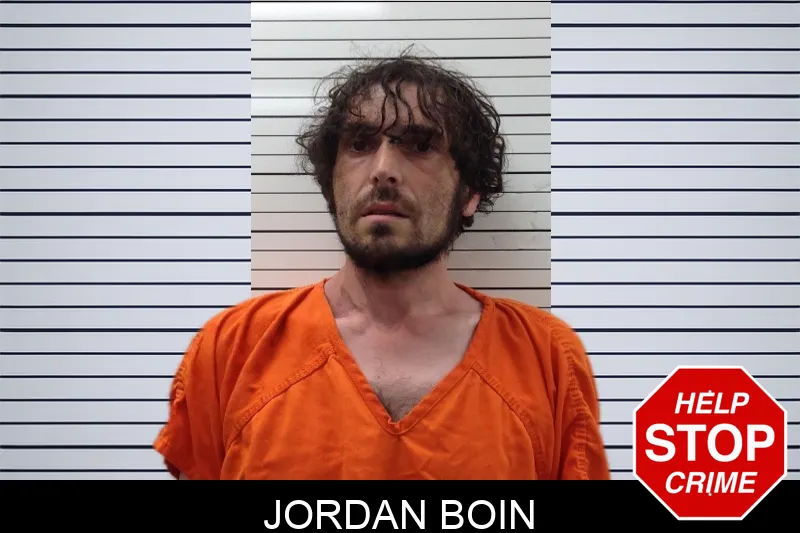 Jordan Boin Mugshots