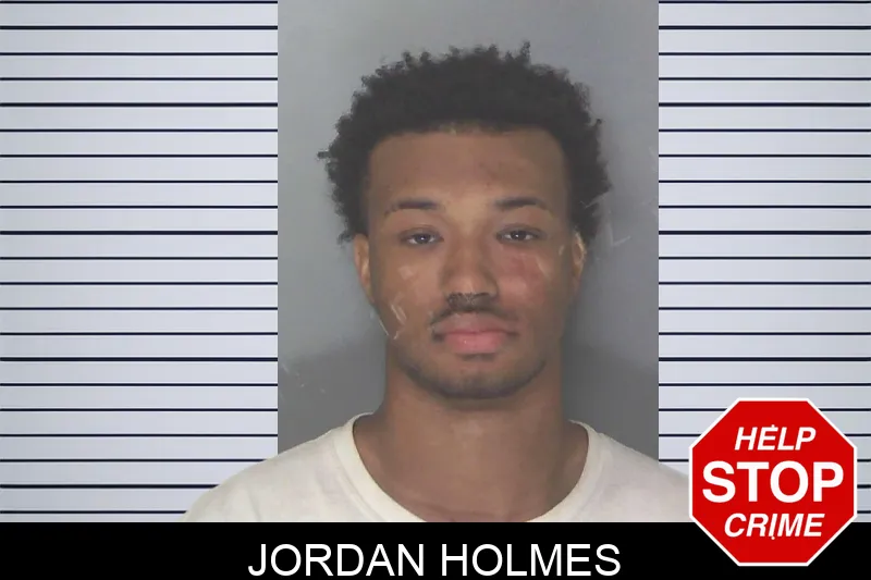Jordan Holmes Mugshots