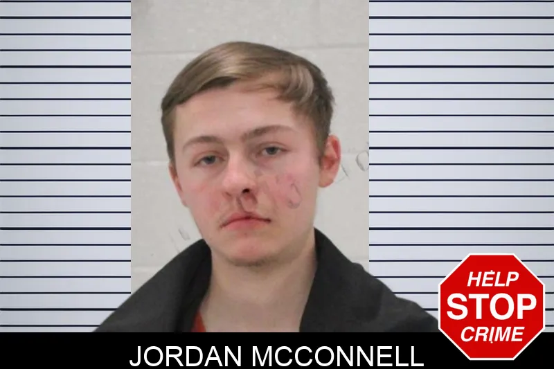 Jordan McConnell mugshot