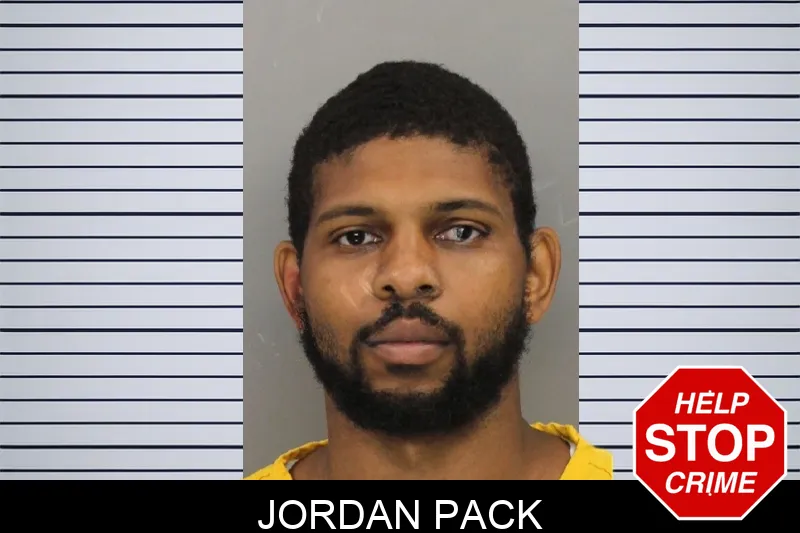 Jordan Pack mugshot
