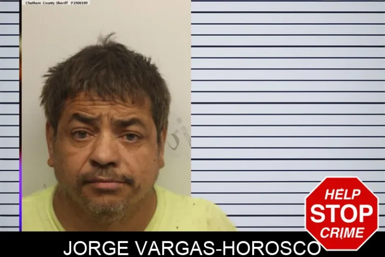 Jorge Vargas-Horosco mugshot – Chatham County , Georgia Jorge Vargas-Horosco