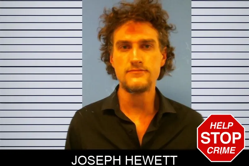 Joseph Hewett mugshot