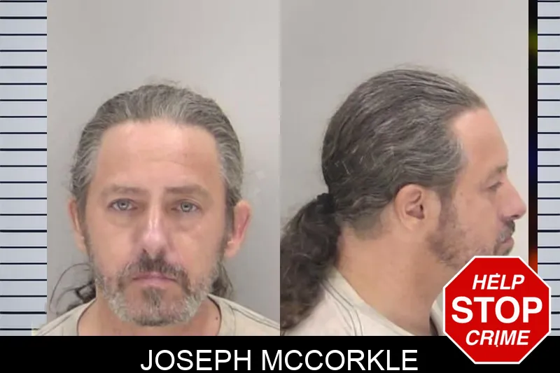 Joseph McCorkle Mugshots