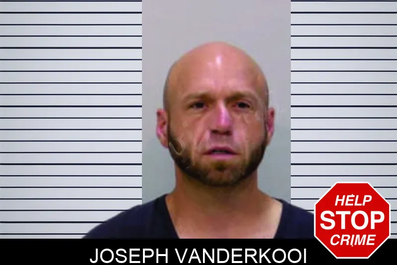 Joseph Vanderkooi mugshot