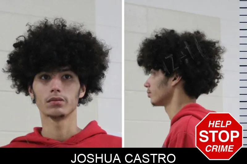 Joshua Castro mugshot