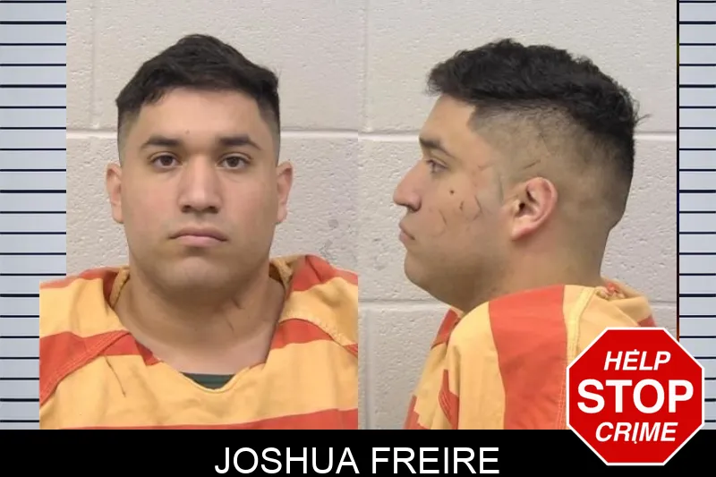 Joshua Freire mugshot