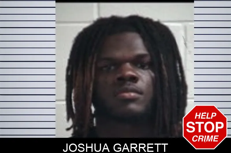 Joshua Garrett mugshot