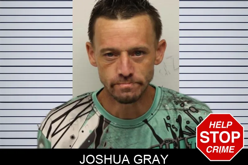 Joshua Gray mugshot