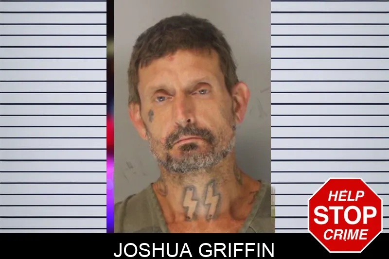 Joshua Griffin mugshot